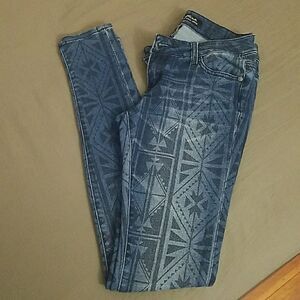 Celebrity Pink|Tribal Print Skinny Leg Jeggings, Junior's 1